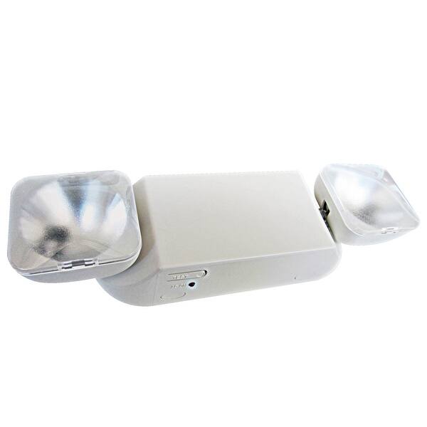 Elco EE30L 2 Light 4" Tall Integrated LED Commercial Emergency Wall